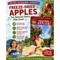 thumbnail image 5 of Freeze-Dried Apple Slices (No Added Sugar) Bags of 4 (0.53 oz Each) On-the-Go School Lunches Low-Calorie Gluten-Free, Crispy & Delicious Nutrient-Dense Snack, 5 of 8