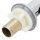 thumbnail image 4 of Grifo de Agua ANGGREK Grifo de Fregadero de Acero Inoxidable Rotación de 360 grados, 4 of 8