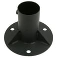 thumbnail image 1 of Chain Link Fence Pole Floor Flange Base Flange Heavy Solid Fence Post Concrete Mount Suitable For Holding Fence Mailbox Flag, 1 of 8
