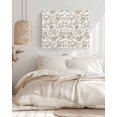 thumbnail image 3 of Khaki Flower Wall Art for Living Room,Canvas Picture Wall Decor for Bathroom Bedroom,Vintage Farmhouse Boho Leaf Spring Plant Painting Artwork for Office Kitchen Hallway Dining Room Decor 20"x24", 3 of 8