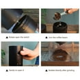 thumbnail image 2 of Portable Electric Burr Coffee Grinder USB Rechargeable Small Coffee Bean Grinder with Multiple Grinding Settings Automatic Conical Burr Grinder for Espresso and French Press, 2 of 9