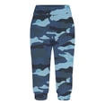 thumbnail image 4 of Tii.MM Capri Pants Women Summer Comfy Elastic Leggings Camo Casual Yoga Capris with Pockets for Beach Hiking Vacation, 4 of 7