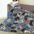 thumbnail image 6 of Zufioo Video Game Fleece Blanket Queen Size,Plush Bed Blanket,Ultra Soft Throw Blanket,Plush Fuzzy Cozy Blanket Perfect for Bed,Couch-60"x50", 6 of 7