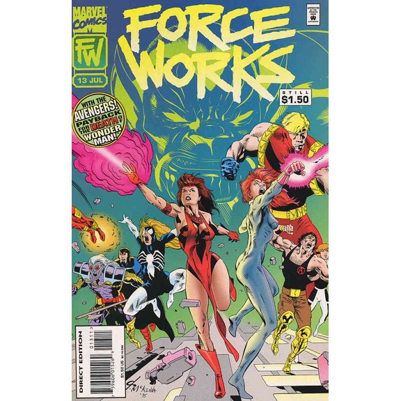 Force Works #13 VF ; Marvel Comic Book