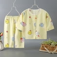 thumbnail image 2 of 18-24 Months Toddler Toddler Long Sleeve Sweater Blouse Pullover Sweatshirt Elastic Pants Warm Boys 2PCS Outfits Sweatsuits Dailywear Set 12-24 Months 2T 3T 4T 5T Gift Set, 2 of 5