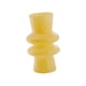 thumbnail image 4 of Jarrón de vidrio, jarrón decorativo, adorno único, jarrón nórdico de mesa, jarrón moderno, tallo amarillo grande, 4 of 9