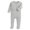 Gray, variant on XYIJANI Baby Girl Sets Baby Boys Girls Jumpsuit Solid Color Long Sleeved Hooded Jumpsuit Birthday Party Indoor and Outdoor Baby Boy Clothing Set 12-18 Months (Green,3)