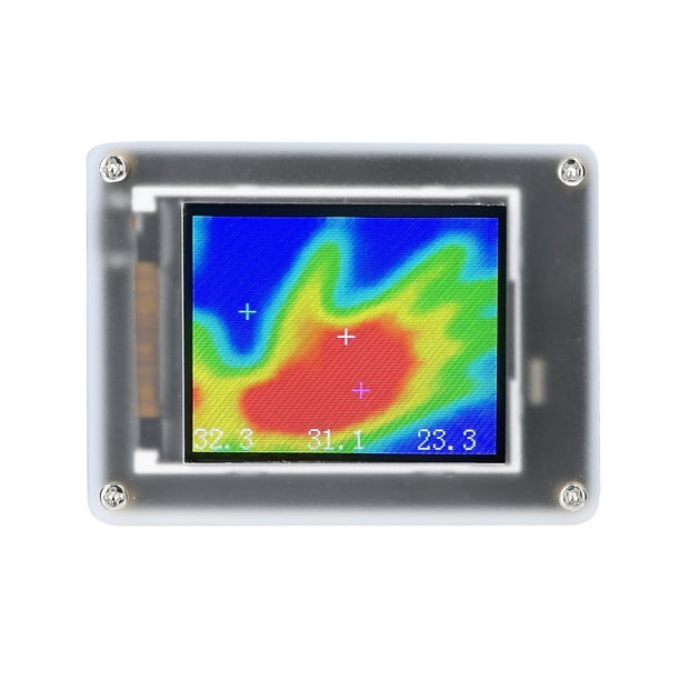 Cámara termográfica infrarroja Irfora MLX90640 Fuentes de alimentación USB Pantalla TFT de 1,8 pulgadas Sensores de temperatura infrarrojos portátiles Cámara termográfica infrarroja digital Herramient Irfora Cámara termográfica infrarroja