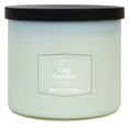 thumbnail image 1 of Mainstays 3-Wick Textured Wrapped Cozy Comfort Scented Candle, 14 oz, 1 of 6