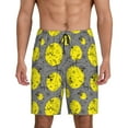 thumbnail image 3 of Lsque Pirate Skulls Mens Sleep Pajama Shorts,Short Pajama Pants, Cotton Ultra-Soft Knit-X-Large, 3 of 9
