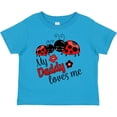 thumbnail image 3 of Inktastic My Daddy Loves Me with Cute Ladybugs Boys or Girls Toddler T-Shirt, 3 of 5