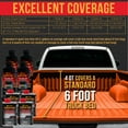 thumbnail image 4 of Custom Coat Safety Orange 1 Gallon Urethane Spray-On Truck Bed Liner Kit with Spray Gun - Easy Mixing, Shake, Shoot It, 4 of 8
