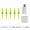 yell A and 1 charger, variant on 5pcs/lot Fishing Light Stick With Rechargeable CR425 Battery Electric Lightstick Float Bobber Fishing Tackle Accessory J516