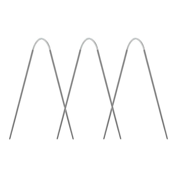 3x Circular Cable Knitting Set Projects Household DIY with Double Pointed Crafts Flexible Knit for Sweater Scarf Socks 4mm