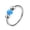 a, variant on YYKihy Small Cartilage Hoop Earrings For Women Men Opal Silver Earrings 316L Surgical Hinge Huggie Hoop Earrings For Tragus Jewelry Earrings Nose Ring