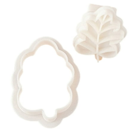 

MEIDELI Chocolate Mold DIY Easy Demoulding Excellent Mushroom Leaf Pumpkin Palm Fruit Shaped Cookie Embossing Mold