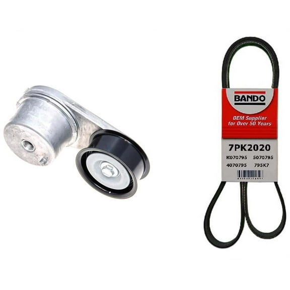 Belt Tensioner & Engine Belt Fits For 2008-2013 Infiniti G37 11955-1EA0A