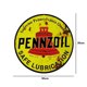 thumbnail image 4 of Pintura Hojalata Redonda 30x30cm Borde Cóncavo Y Convexo Pennzoil Aceite Serie Bodegones, 4 of 9
