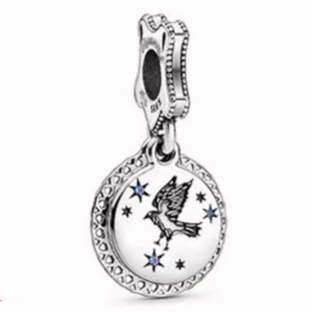 Charms Colgante De Cuentas De Encanto Para Dama (Pulsera Ajustado) DIY Chapado En Joyería S925 Plata Gao Jiahui unisex