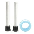 thumbnail image 1 of Magnesium Anode Rods, Corrosion Resistant 2 Pcs Water Heater Anode Rods 13mm Diameter 1/2in NPT 115mm Length  for RV, 1 of 7