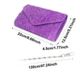 thumbnail image 3 of Elegant Satin Evening Clutch with Lace Overlay Minimalist Handbag for formal Occasions Parties, 3 of 4