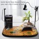 thumbnail image 5 of 1 Tortoise Heat Lamp, 2 Uva Uvb Bulbs 25w Reptile Heat Lamp With Stand Terrarium Lamp With 360 Swivel Clamp Tortoise Lighting For Reptiles, Amphibians, 5 of 5