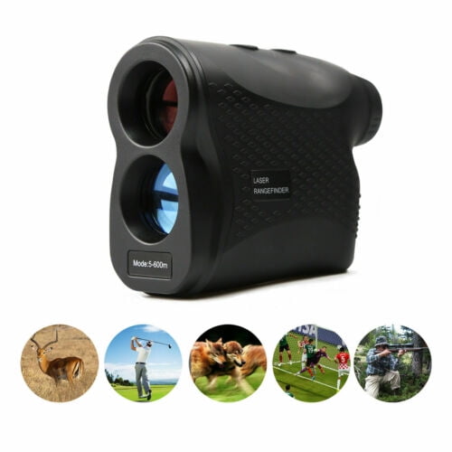 600m/900m/1200m 6X Digital Laser Rangefinder Distance Meter Handheld Monocular Golf Hunting Range Finder