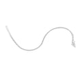thumbnail image 2 of Collar de Plata de ley 925 Nikou cadena fina 36 x 1 x 1 cm, 2 of 15