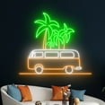 thumbnail image 5 of Handmadetneonsign Camping Van Neon Sign, Camper Led Sign, Beach Camp Led Light, Tropical Island, 5 of 5
