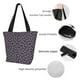 thumbnail image 4 of Easygdp Bat Purple Bolso de Hombro para Mujer, Bolso Bandolera y Cartera de Mano Elegante para Uso Diario, 4 of 6