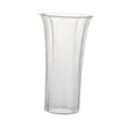 thumbnail image 1 of Jarrón transparente decorativo irrompible, elegante y transparente, para mesa de comedor interior, decoración del hogar, oficina y sala de estar. Estilo B, 1 of 8
