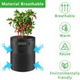 thumbnail image 5 of Potato Grow Bags, Heavy Duty Aeration Fabric Pots for Garden and Planting Green 10 Gallon, 5 of 9