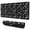Black White Medical-1, variant on Long Mouse Pads for Desk,Black White Medical Symbol Pattern Desk Mats on Top Of Desks, Desk Mouse Pad Extra Large with 3mm Non-Slip Base and Stitched Edge for Gaming,Office,Work,Home 31.5"x11.8"