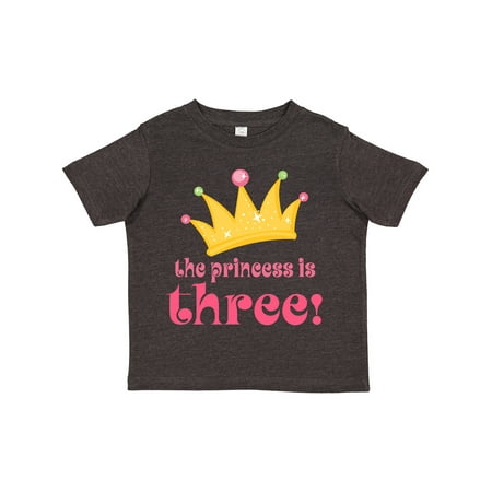 

Inktastic 3rd Birthday Princess I m Three Gift Toddler Toddler Girl T-Shirt