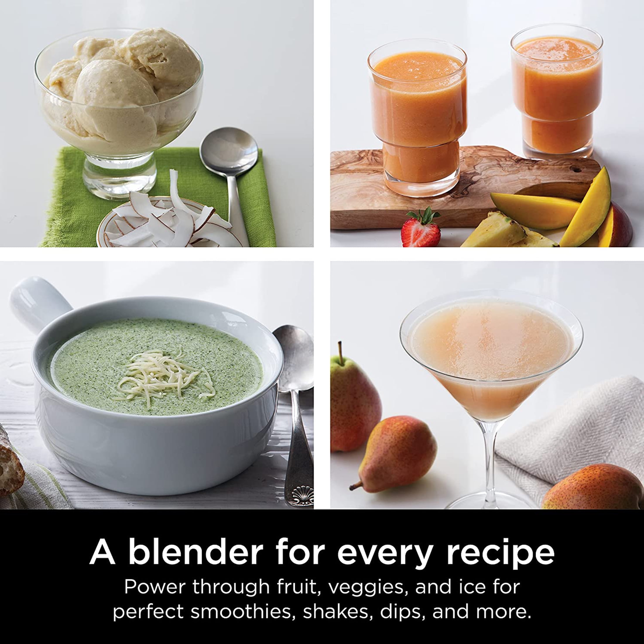 NuWave Professional 64 oz Countertop Blender with 6 Presets & 10 Speed Settings Blender for Shakes and Smoothies, NSF-Certified
