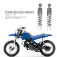 thumbnail image 3 of Motorcycle Rear Shock Absorber, High Strength 2PCS Reduce Vibration Rear Suspension Shock Absorber Steel Alloy Improve Riding Comfort  for PW50 PY50 Pit Bike, 3 of 7