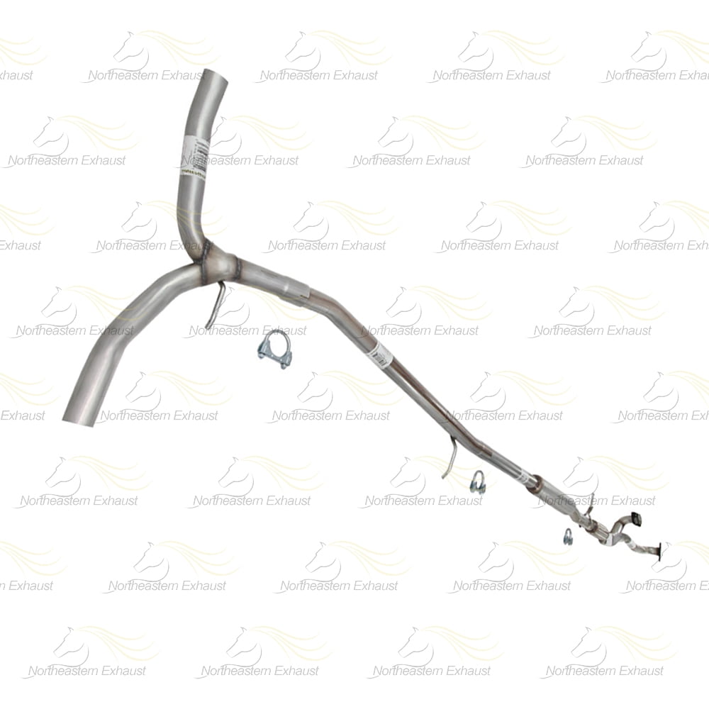 Northeastern Exhaust Stainless Steel Front Y-Pipe, Resonator & Rear Y-Pipe Exhaust System Kit Fits 2013-2019 Ford Flex 3.5L SUV – Direct Fit