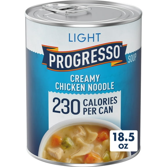 Progresso Light, Creamy Chicken Noodle Canned Soup, 18.5 oz