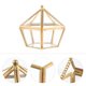 thumbnail image 1 of unbranded 1Ud Simple Para Regalo Y Almacenaje De En Metal Y Dorado, 1 of 6
