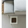 thumbnail image 6 of Yamazaki Home  Single Pet Food Bowl - Two Styles, Steel and Ceramic, Tall, 1.25 - L 6.1 x W 5.91 x H  3.94 inches White, 6 of 7