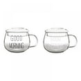 thumbnail image 6 of Novobey Mug Glass Mugs Milk Glass Glass Coffee Mugs Glass Coffee Mugs Soup Mug Extra Large Coffee Mug Milk Glass with Lid, 6 of 6