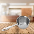 thumbnail image 3 of GUOOL Stainless Steel Small Soup Pot Butter Melting Pot with Pour Spouts Coffee Milk, 3 of 7