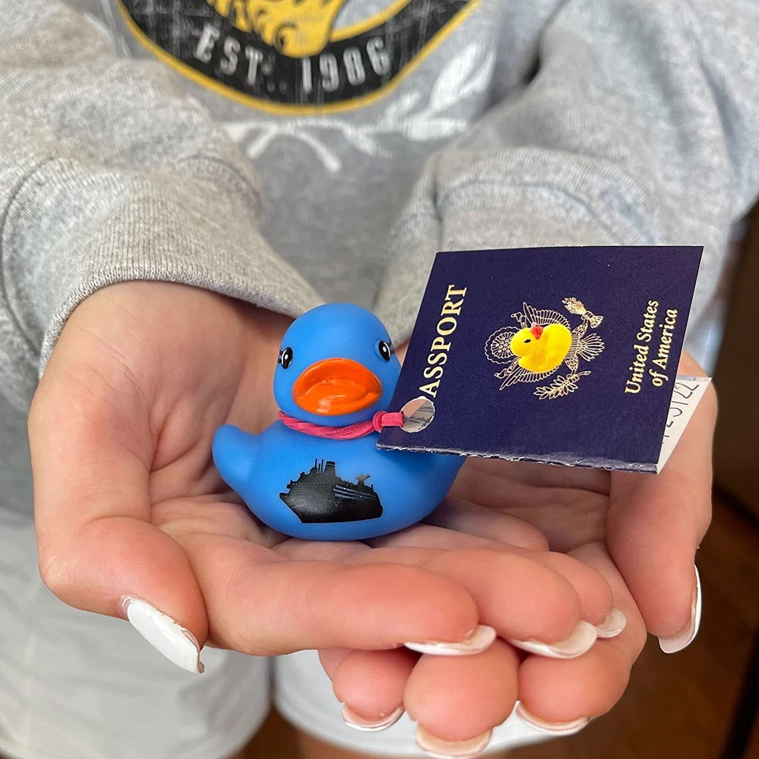 Passport Tags Für Cruising Ducks – 50 Stück, 5,1x8,9 Cm, Zum Falten & Lochen, Für Kreuzfahrt-Spiel