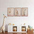 thumbnail image 2 of Pink Nursery Animal Canvas Wall Art Baby Room Cute Posters Prints Pink Deer Sheep Rabbit Paintings Wall Decor Pictures Artwork for Girls Room Bedroom Home Decoration Prepare, 2 of 6