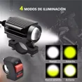 thumbnail image 3 of Par Faro Auxiliares Led Laser Blanco Amarillo Estrobo Moto, 3 of 8