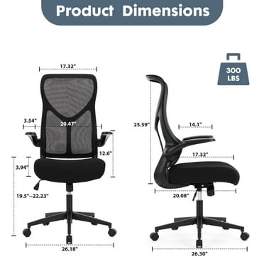 Ergonomic Executive High-Back Office Chair Breathable Mesh Computer Chair 