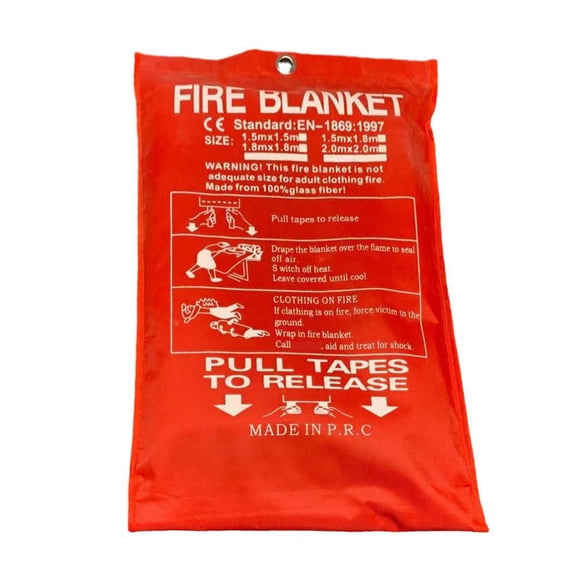 Fire Blanket For Home Fire Shelter Large Suppression Fiberglass Fire Retardant