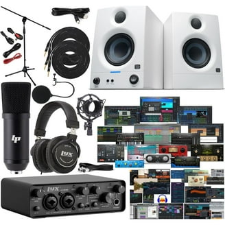 MOTU M2 2x2 USB-C Audio Interface Bundle with 6Ave Cleaning Kit