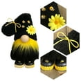 thumbnail image 4 of Muñeco de peluche de gnomo de abeja sin rostro adorno de tomte sueco Nisse para granja estante, 4 of 6