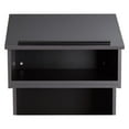 thumbnail image 6 of Oklahoma Sound Tabletop Lectern With Av Cart Lectern Base, Black With Charcoal Trim, 6 of 7